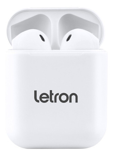 Mini Fone De Ouvido Bluetooth Premium Tws Sem Fio Estéreo Cor Branco