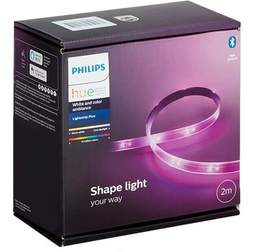 Tira Led Inteligente Philips Hue 2m Extensión Bluetooth