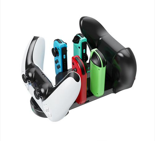 Cargador De Gamepad 6 En 1 Para Ps5 / Switch / Xbox Serie X