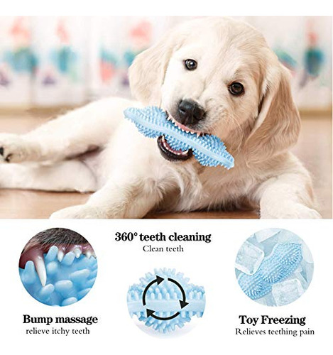 Juguetes Masticables Para La Dentición De Cachorros, De 2 A