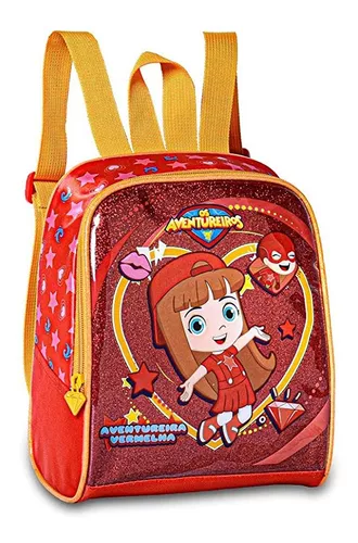 Mochila Infantil Escolar Luccas Neto Rodinha Aventureiros