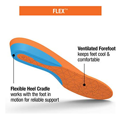 Superfeet Flex - Plantillas De Espuma Cómodas Para Zapatos