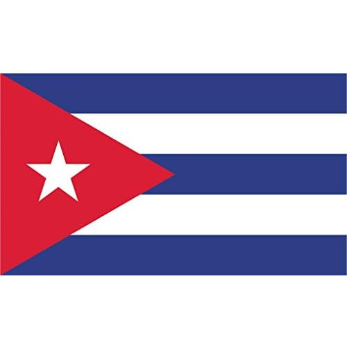 Calcomanía De Bandera De Cuba, Adhesivo De Vinilo Vent...