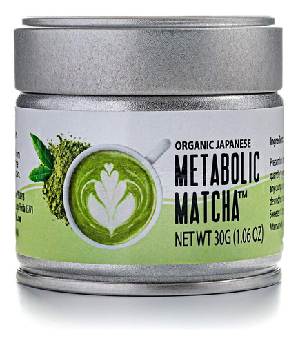 Naturalslim Metabolic Matcha - Polvo De Té Verde Matcha Japo