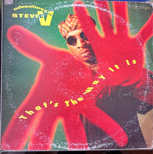 Disco Vinilo Single Adventures Of Stevie V