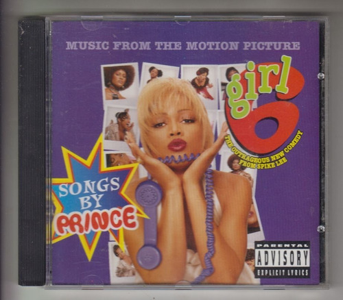 Cd Oop Prince Banda Sonora Girl 6 Spike Lee 1996 Funk Soul