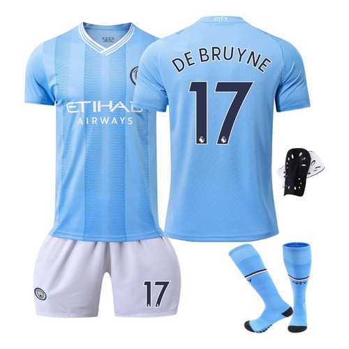 2324 Manchester City Casa Uniforme De Fútbol 9 Harland