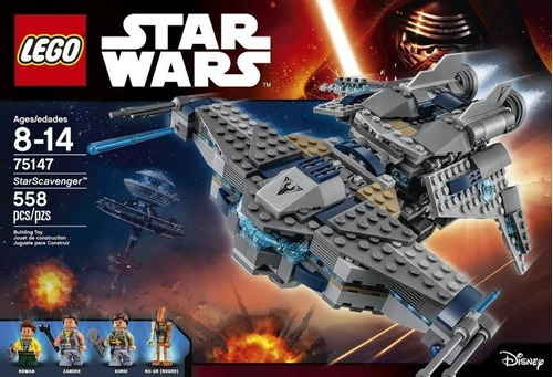 Lego Star Wars - Nave Espacial Starscavenger 558 Piezas