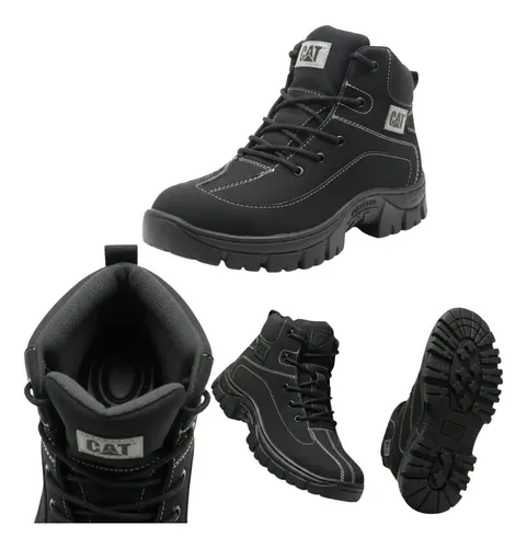 black★cat Kit Com 2 Bota Cat Resistente Segurança Trabalho Adventure