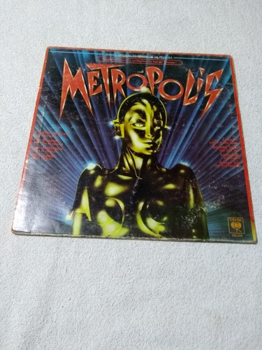 Metropolis Banda Original De Sonido De La Película Vinilo