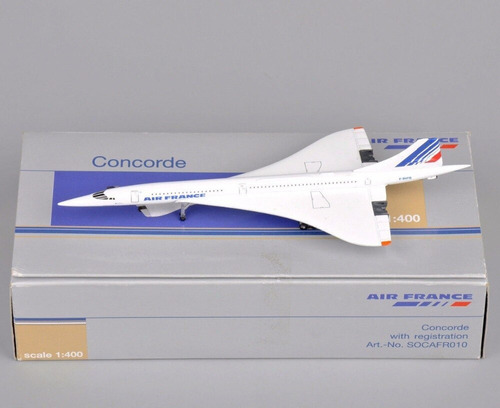 1:400 Escala Concorde Plane Avión Modelo Juguete