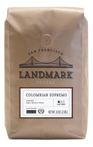 Landmark Coffee Supremo Colombiano, 2 Libras