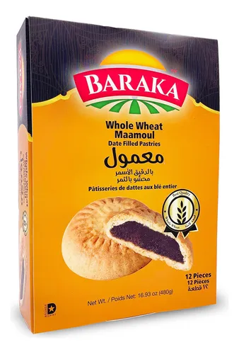 Baraka Galletas Maamoul De Trigo Integral | Galletas De Mant