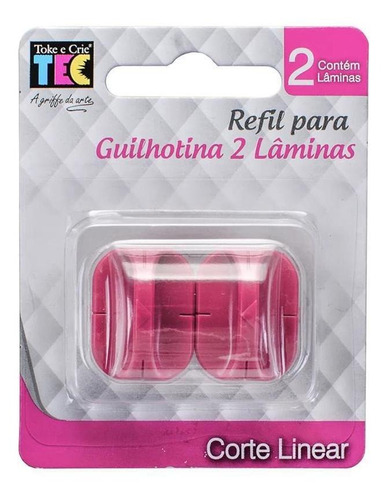 Refil Para Guilhotina Com 2 Lâminas Toke E Crie C/2 Di123