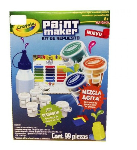 Crayola Paint Maker Kit De Repuesto 