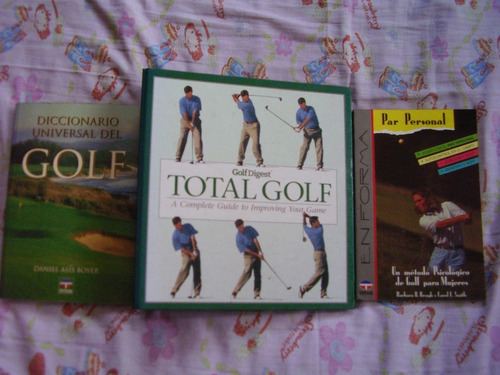Libros(2)diccionario Universal,el Par Personal Y Guía Golf  