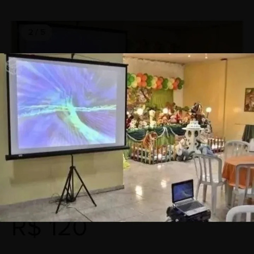 Locação De Projetor E Telão / Interlagos Whatsapp 98100-1524