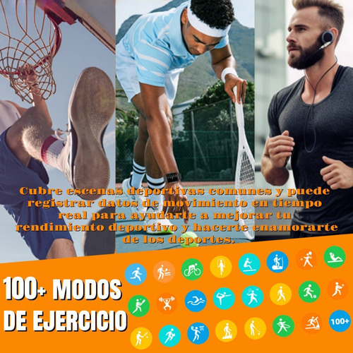 Smartwatch Reloj Inteligente Bluetooth Llamadas Para 1.96in Reloj Inteligente Hombres Relojes Dama Smart Watch Mujer