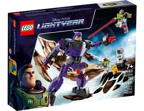 Lego Disney Buzz Lightyear A Batalha De Zurg 261 Pçs - 76831