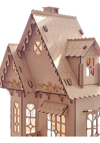 Casa De Muñecas Estilo Mansión La Casa De Las Casitas