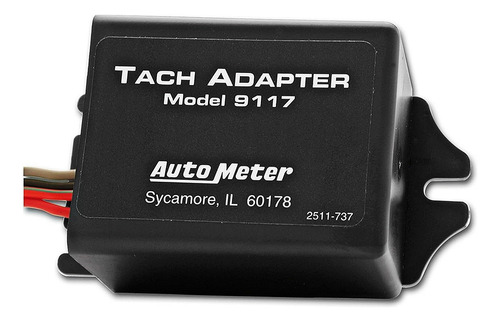 Auto Meter 9117 Adaptador Tacometro Negro