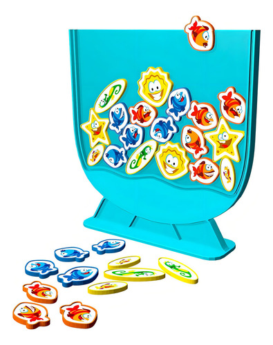 Juego De Mesa Fish Club Conecta Peces Reto Familiar Colorido