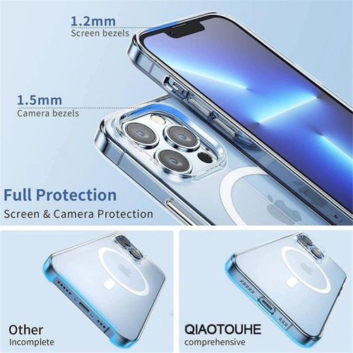 Imagen 7 de 7 de Carcasa Para iPhone 12 Pro 12 Pro Max 12 Case Magsafe Tpu