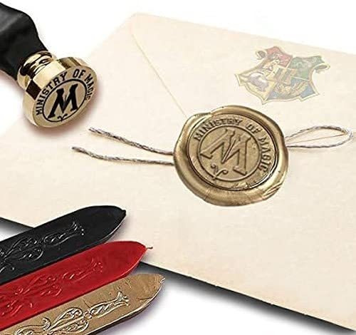 Harry Potter Ministry Of Magic - Kit De Sellos De Cera Con M