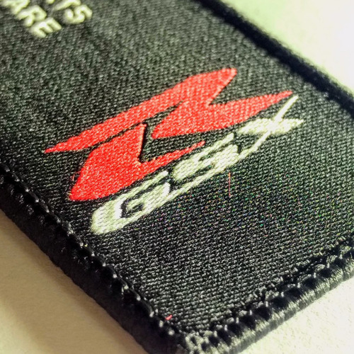 Imagem 6 de 6 de Meia Preta Reservatório Óleo + Chaveiro Suzuki Gsx-r Bordado