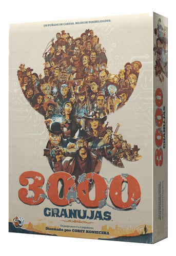 3000 Granujas - Juego De Mesa En Español - Asmodee