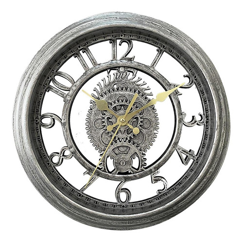 Movimiento De Barrido De Relojes De Pared De Cobre Antiguo