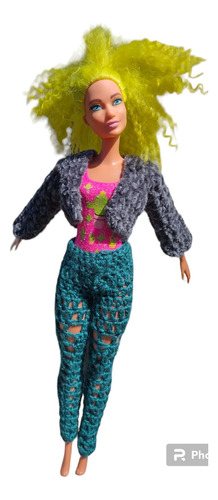 Ropa Tejida A Crochet Pensada En Muñecas Tipo Barbie