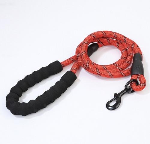 Coko & Co Correa Perro Reflejante Perros Grandes Color Rojo Mascota Resistente Fuerte