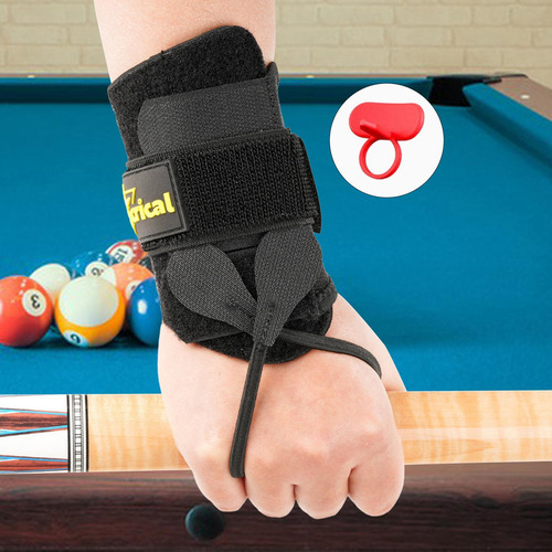 Glove Billards Glove Wuter Glove Glove Mually Pulsera Roja