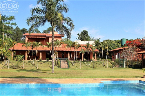 Ch00394- Lindissima Chácara Residencial Á Venda No Bairro Recando Dos Pássaros/ Indaiatuba-sp - Ch00394 - 68506504