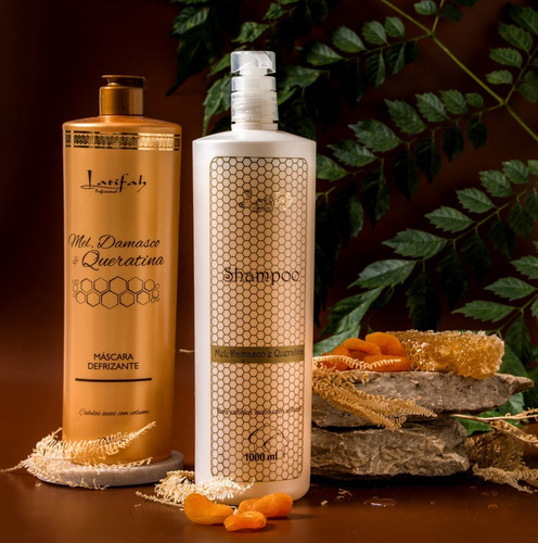 Kit Shampoo E Progressiva Latifah Mel E Damasco - 1000ml