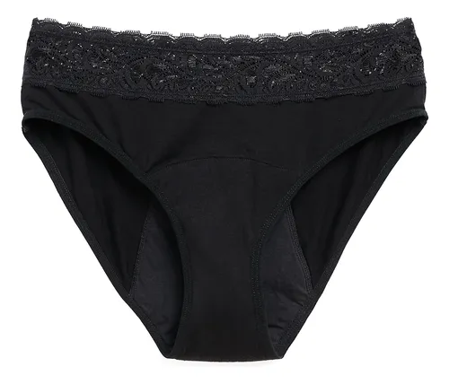 Calzón Menstrual Bloodygreen Tiro Alto Flujo Intenso