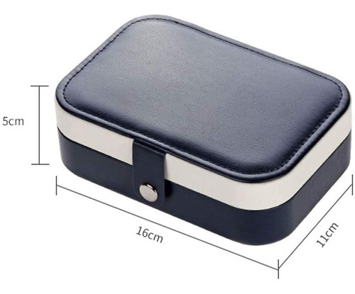 Imagen 2 de 7 de Organizador Joyería Estuche Joyero Aretes Caja De Almacenaje