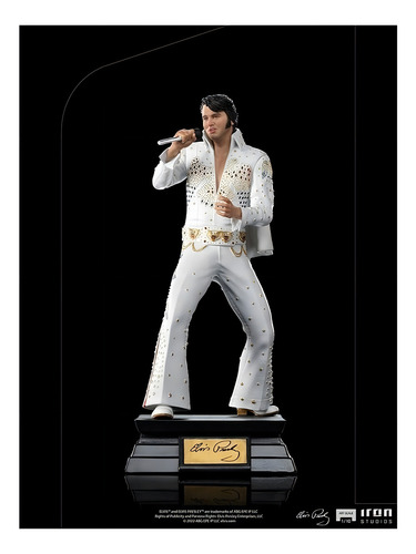 Aloha a escala 1/10 de Elvis Presley de Hawaii Iron Studios