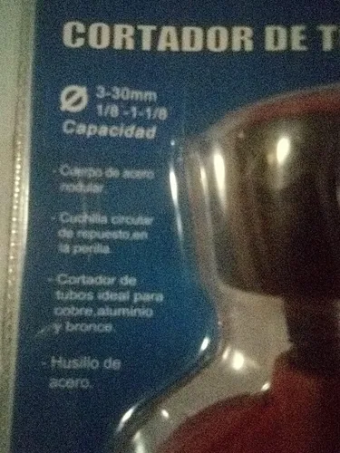 Cortador De Tubo 1/8 1 1/8 3 - 30mm