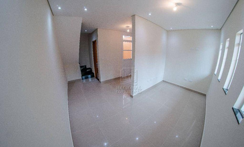 Imagem 4 de 16 de Sobrado Com 2 Dormitórios À Venda, 60 M² Por R$ 389.000,00 - Parque Oratório - Santo André/sp - So3778