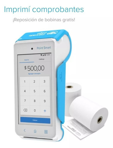 Imagen 4 de 4 de Lector De Tarjetas Cobros MercadoPago Point Smart 4g