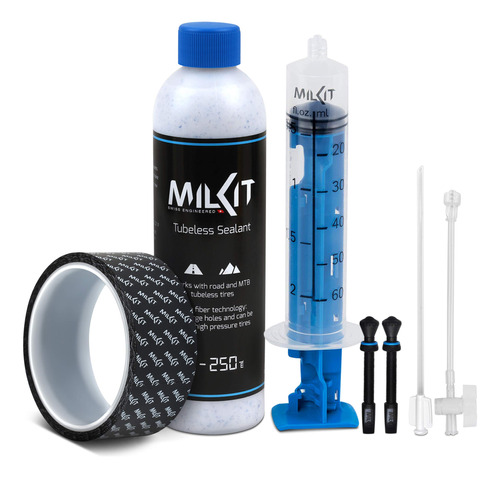 Milkit Kit De Conversión De Neumáticos Sin Cámara - Kit .