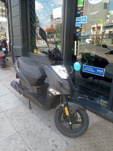 Imagen 5 de 20 de Kymco Agility 125 Okm Ahora Cordasco Negro Mate