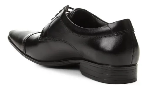 Sapato masculino best sale social bico fino