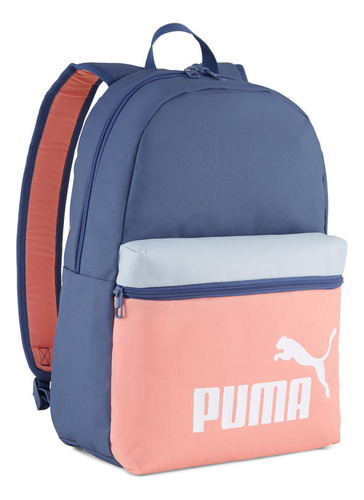 Mochila Puma Phase Color Block Backpack Azul Unisex