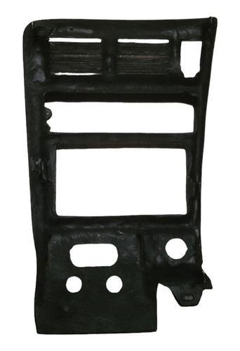 Bisel Estereo Toyota Tacoma 1998-2000 Fibra Largo Color Negro