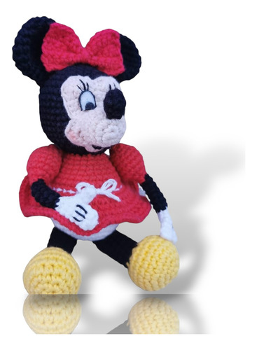 Amigurumi Tejido A Crochet Personaje Mimi Mouse