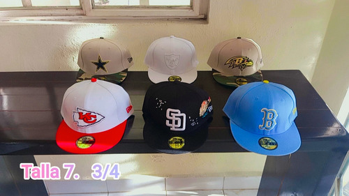 Lote De 2 Gorras New Era Originales Elige Tallas Y Modelos Multicolor Elegir 7 1/8 Lisa