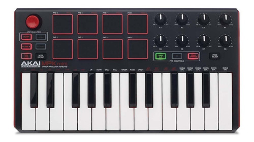 Akai Mpk Mini Mkii Controlador Midi Usb Entrega Inmediata 